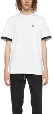 Moncler FW21 小LOGO短袖圓領T恤 白色 8C000268390T001 Shop Moncler FW21 小LOGO短袖圓領T恤 白色 8C000268390T001