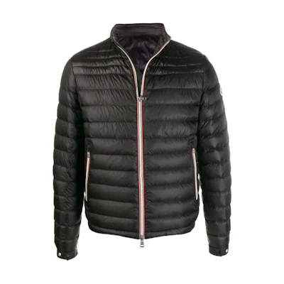 Moncler FW21 Solid Black Puffer Down Jacket for Men F10911A10900-53279-999