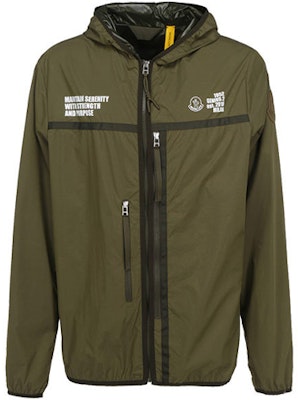 Moncler FW21 Solid Color Logo Print Hooded Jacket 1A7121053A5G Buy Moncler FW21 Solid Color Logo Print Hooded Jacket 1A7121053A5G