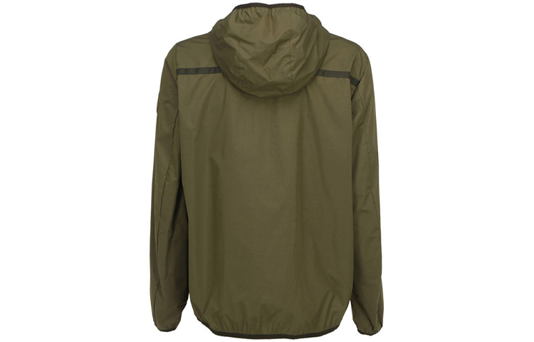 Lookbook Moncler FW21 Solid Color Logo Print Hooded Jacket 1A7121053A5G