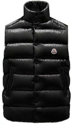 Moncler FW21 黑色亮面尼龙羽绒马甲 男女同款 带标志细节. G20911A0009668950999 Order Moncler FW21 黑色亮面尼龙羽绒马甲 男女同款 带标志细节. G20911A0009668950999