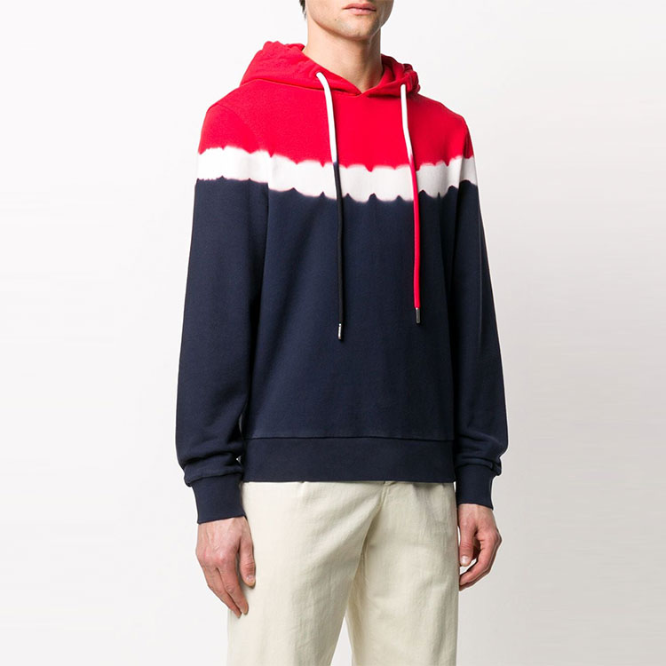 Moncler FW21 Tie-Dye Pullover Hoodie Multicolor for Men F10918G710608098U788 圖 4