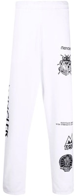 Moncler FW21 White Slim Fit Sweatpants with Logo Print. G20928H00007809KX001 Order Moncler FW21 White Slim Fit Sweatpants with Logo Print. G20928H00007809KX001