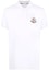 Buy 몽클레르 FW21 화이트 로고 패치 반팔 폴로 셔츠. G20918A0001584556WHITE