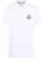 Order 몽클레르 FW21 화이트 로고 패치 반팔 폴로 셔츠. G20918A0001584556WHITE