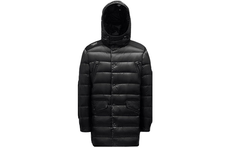 Moncler FW22  Black Hooded Down Jacket Winter Collection. H10911C00005M1591999