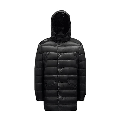 Moncler FW22 Black Hooded Down Jacket Winter Collection. H10911C00005M1591999