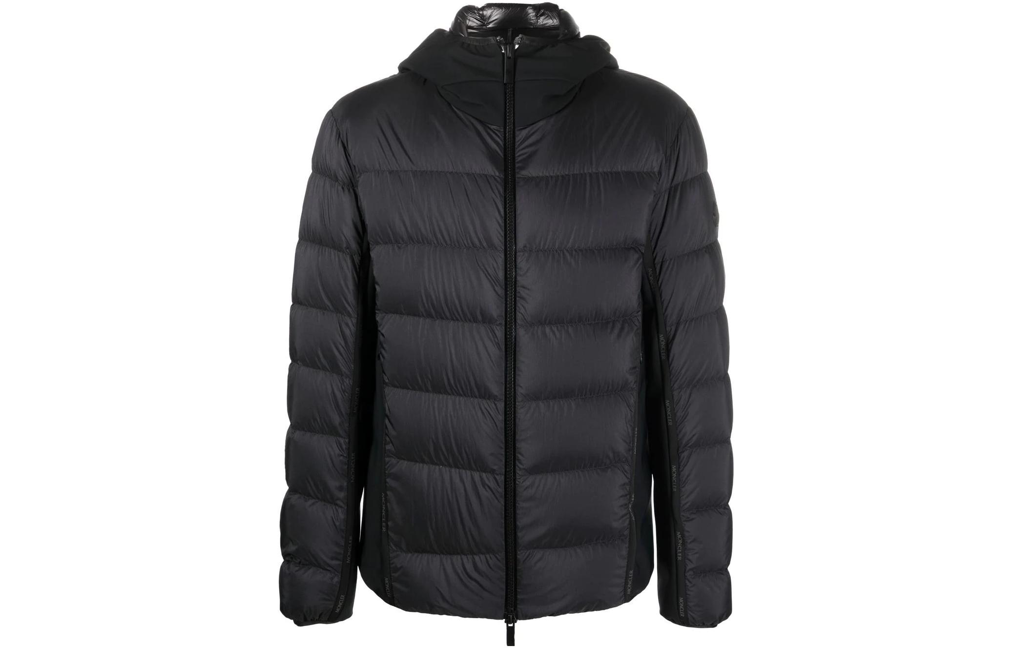 Moncler FW22  Black Hooded Down Jacket Winter Collection. H20911A00194595FD999