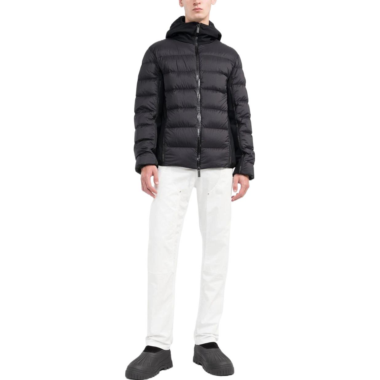 Moncler FW22  Black Hooded Down Jacket Winter Collection. H20911A00194595FD999 圖 3