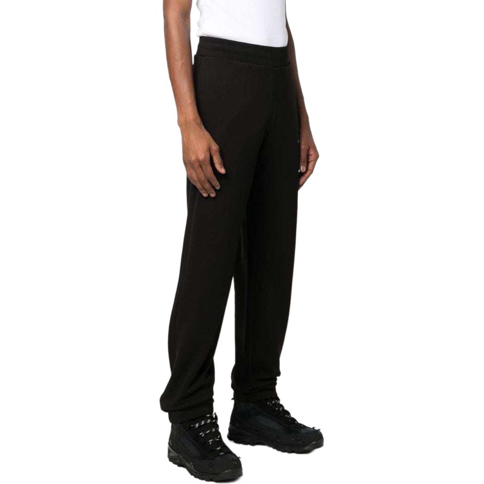 Details for Moncler FW22  Black Knit Jogger Sweatpants with Elastic Waist. H20918H0000480451999