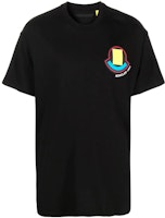 Moncler FW22 Black Logo Print Crewneck T-Shirt. H20928C00010M2326999 Moncler FW22 Black Logo Print Crewneck T-Shirt. H20928C00010M2326999