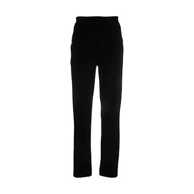 Moncler FW22 Black Solid Corduroy Straight-Leg Casual Pants. H20918H00010595HA999