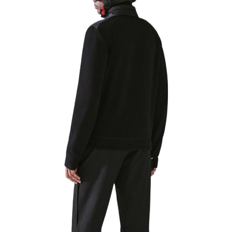 Moncler FW22  Black Solid Logo Long Sleeve Jacket H20978G7000080093999 圖 4