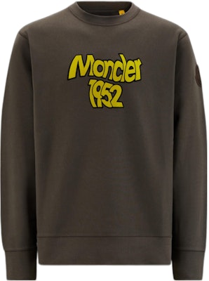 モンクレール FW22 グリーンロゴプリント クルーネックスウェットシャツ. H20928G00018809KX950 Buy モンクレール FW22 グリーンロゴプリント クルーネックスウェットシャツ. H20928G00018809KX950