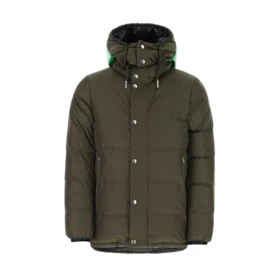Moncler FW22 Green Quilted Reversible Single-Breasted Jacket. 1A0026568352839