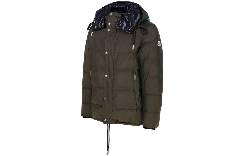 Moncler FW22  Green Quilted Reversible Single-Breasted Jacket. 1A0026568352839 圖 4