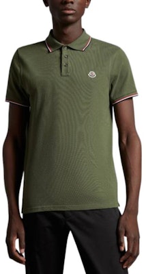 Moncler FW22 綠色短袖徽標貼布POLO衫 I10918A7030084556876 Lookbook Moncler FW22 綠色短袖徽標貼布POLO衫 I10918A7030084556876