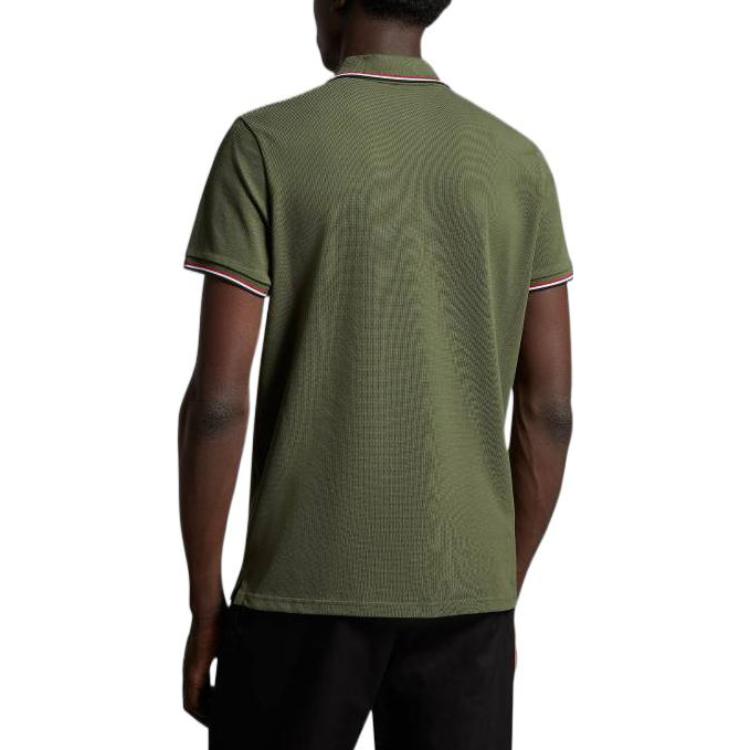 Purchase Moncler FW22 綠色短袖徽標貼布POLO衫 I10918A7030084556876