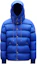 Buy モンクレール FW22 フード付きキルティングショートダウンジャケット コバルトブルー H20911A00140549SK732