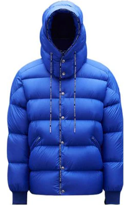 モンクレール FW22 フード付きキルティングショートダウンジャケット コバルトブルー H20911A00140549SK732 Order モンクレール FW22 フード付きキルティングショートダウンジャケット コバルトブルー H20911A00140549SK732