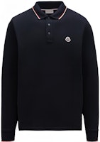 Moncler FW22 海軍藍棉質長袖標誌貼布Polo衫 H20918B701008455677X Order Moncler FW22 海軍藍棉質長袖標誌貼布Polo衫 H20918B701008455677X