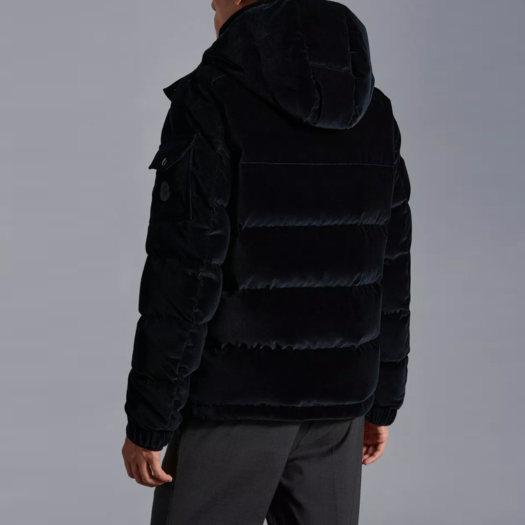 Moncler FW22  Navy Quilted Down Jacket with Hood. H20911A00250549TK743 圖 5