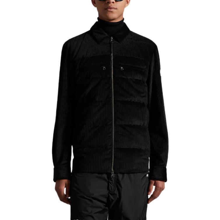 Moncler FW22  Quilted Patchwork Down Jacket Star Black. H20911A00153596E3999 圖 4