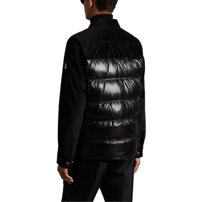 Moncler FW22  Quilted Patchwork Down Jacket Star Black. H20911A00153596E3999 圖 5