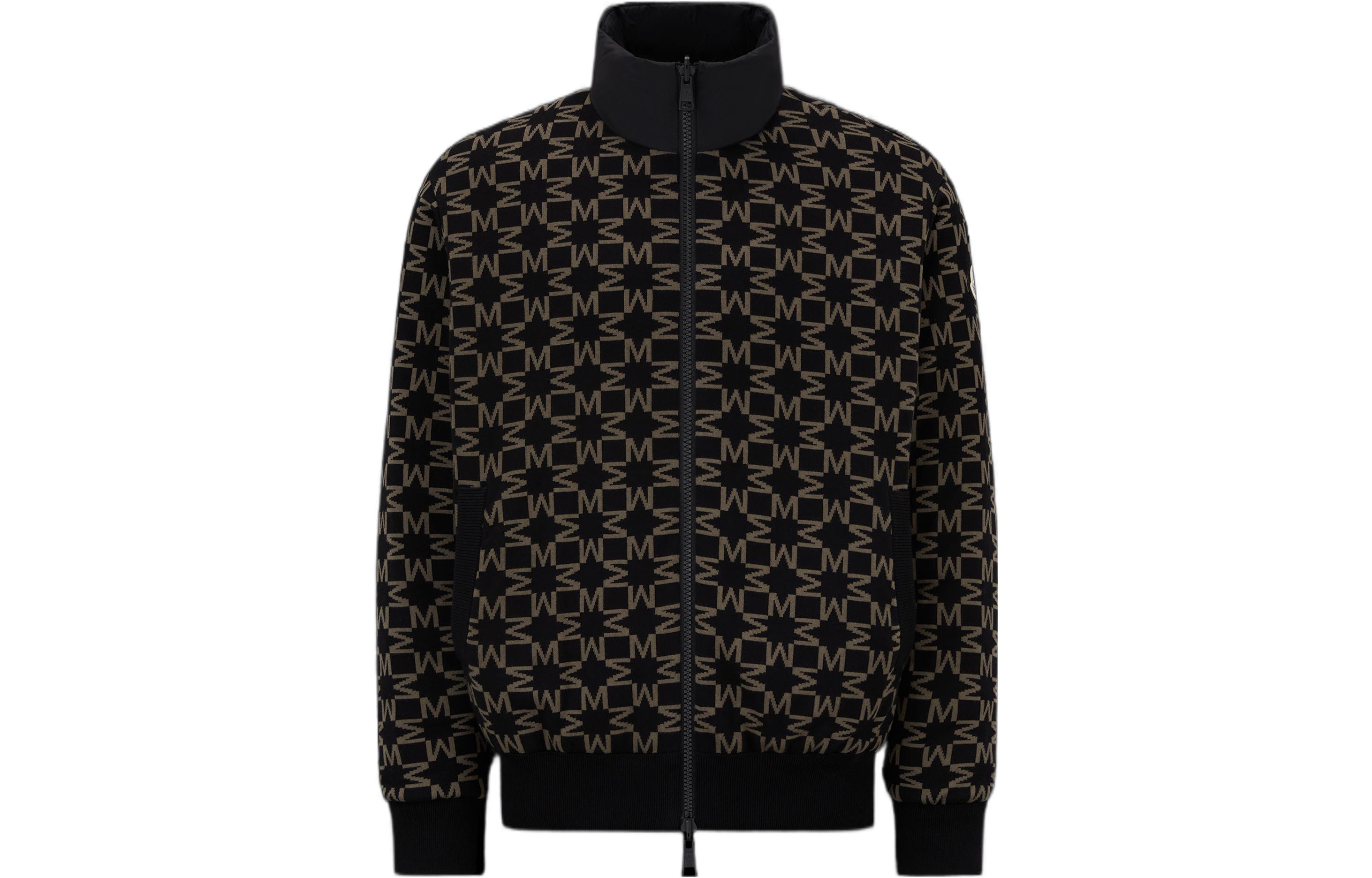 Moncler FW22  Reversible Logo Print Down Jacket Black. H20919B00015M1367980 圖 2