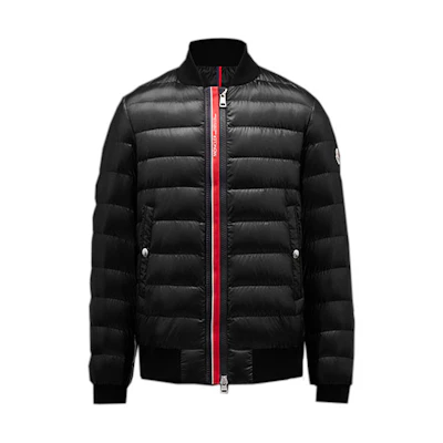 Moncler FW22 Sark Double-Zip Puffer Jacket Black Long Sleeve Casual Wear H10911A0010368950999