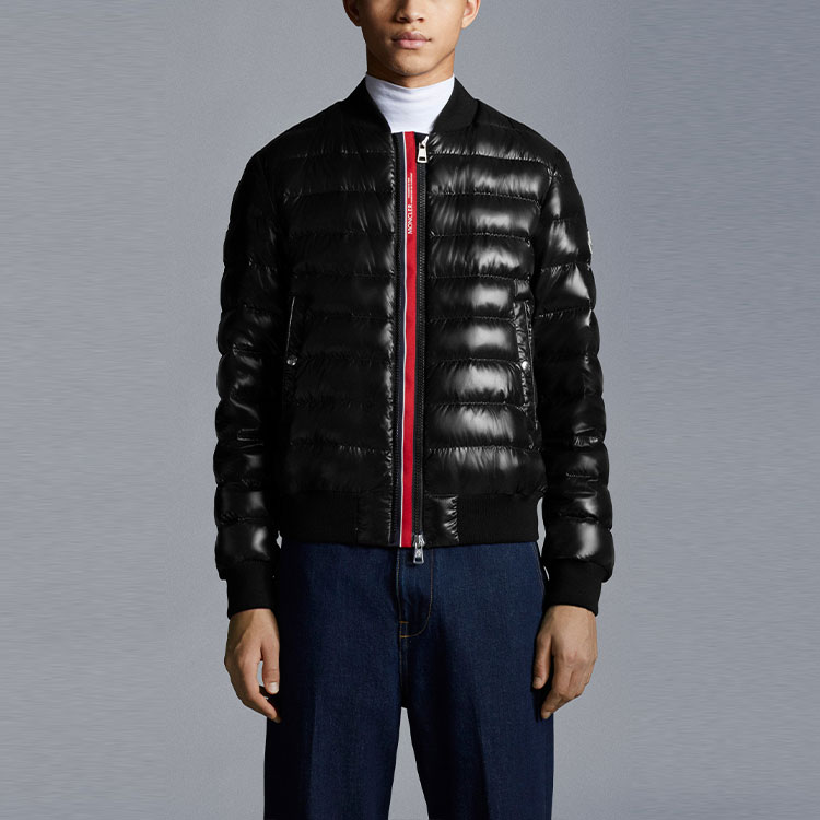 Moncler FW22  Sark Double-Zip Puffer Jacket Black Long Sleeve Casual Wear H10911A0010368950999 圖 4
