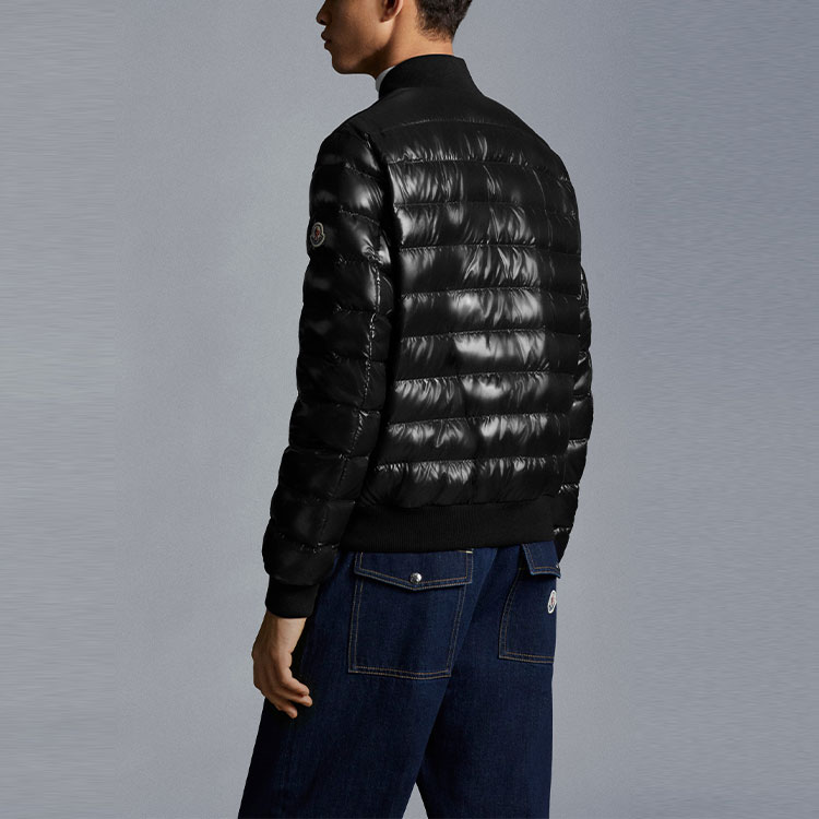 Moncler FW22  Sark Double-Zip Puffer Jacket Black Long Sleeve Casual Wear H10911A0010368950999 圖 5