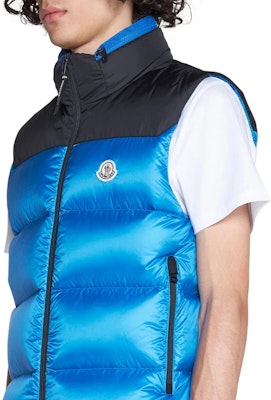 Moncler FW22 無袖羽絨背心 藍色 1A001605967G-725 Purchase Moncler FW22 無袖羽絨背心 藍色 1A001605967G-725