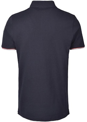 Moncler FW22 Baju Polo Logo Patch Biru. 8A7340084556773 Lookbook Moncler FW22 Baju Polo Logo Patch Biru. 8A7340084556773