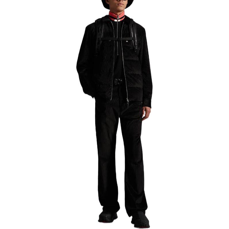 Lookbook Moncler FW22  Solid Color Straight-Cut Casual Pants Black H20912A00011596E3999