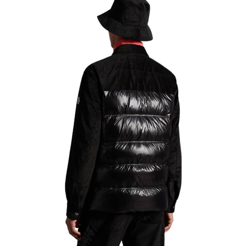 Purchase Moncler FW22  Solid Color Straight-Cut Casual Pants Black H20912A00011596E3999