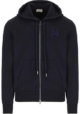 Moncler FW22 Solid Logo Embroidered Zip Hoodie Blue. 8G00052809KR778 Order Moncler FW22 Solid Logo Embroidered Zip Hoodie Blue. 8G00052809KR778