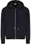 Order Moncler FW22 Solid Logo Embroidered Zip Hoodie Blue. 8G00052809KR778