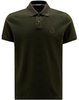 Moncler FW22 Polo de Manga Corta Verde con Logo Bordado H20918a000058455695 Order Moncler FW22 Polo de Manga Corta Verde con Logo Bordado H20918a000058455695