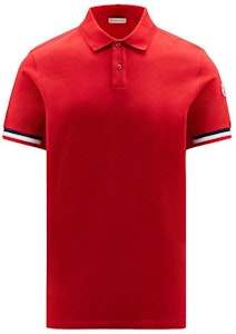 Moncler FW22 條紋修飾短袖 Polo 衫 H10918A00023899P0455 Buy Moncler FW22 條紋修飾短袖 Polo 衫 H10918A00023899P0455