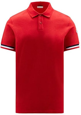 Moncler FW22 Kaos Polo Pendek dengan Garis Trim. H10918A00023899P0455 Order Moncler FW22 Kaos Polo Pendek dengan Garis Trim. H10918A00023899P0455