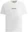 Order Moncler FW22 White Crewneck Logo Print Short Sleeve T-Shirt. H209U8C00003M2353001