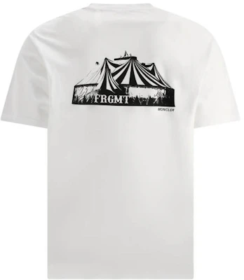 Moncler FW22 White Crewneck Logo Print Short Sleeve T-Shirt. H209U8C00003M2353001 Lookbook Moncler FW22 White Crewneck Logo Print Short Sleeve T-Shirt. H209U8C00003M2353001