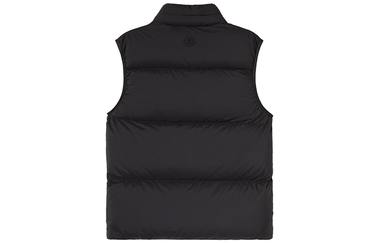 Lookbook Moncler FW22 Amak Letter Logo Print Black Down Vest for Men H20911A0011053333999