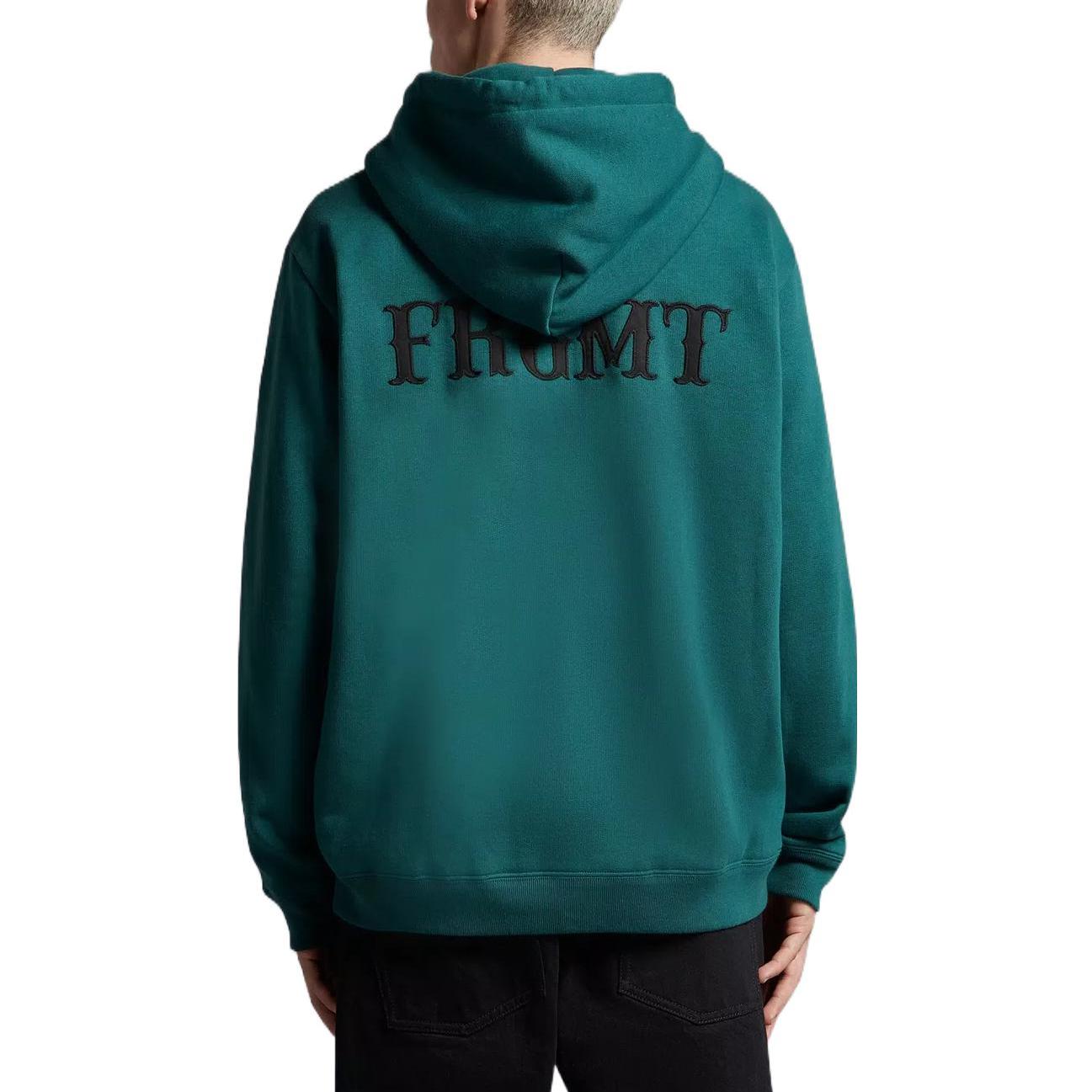 Moncler FW22 Back Letter Embroidery Zip Hoodie Unisex Dark Green. H209U8G00006M2372850 圖 5