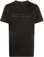 Moncler FW22 Black Crew Neck T-Shirt with Logo Print H20918C00008829H8999 Moncler FW22 Black Crew Neck T-Shirt with Logo Print H20918C00008829H8999