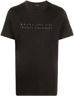 蒙克莱FW22黑色圆领印花logo短袖T恤 H20918C00008829H8999 Buy 蒙克莱FW22黑色圆领印花logo短袖T恤 H20918C00008829H8999
