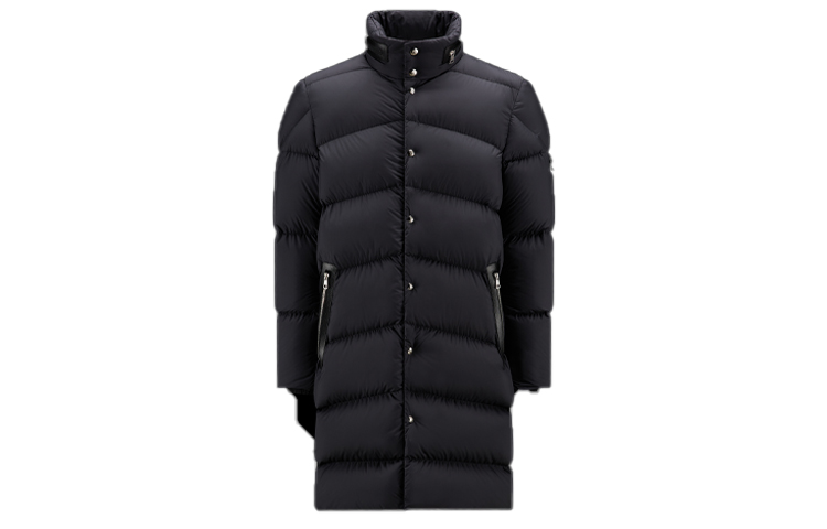 Moncler FW22 Black Label Long Sleeve Down Jacket Unisex Black H20911C00023549SK999