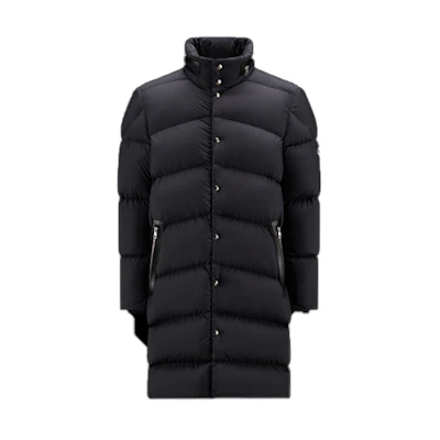 Moncler FW22 Black Label Long Sleeve Down Jacket Unisex Black H20911C00023549SK999