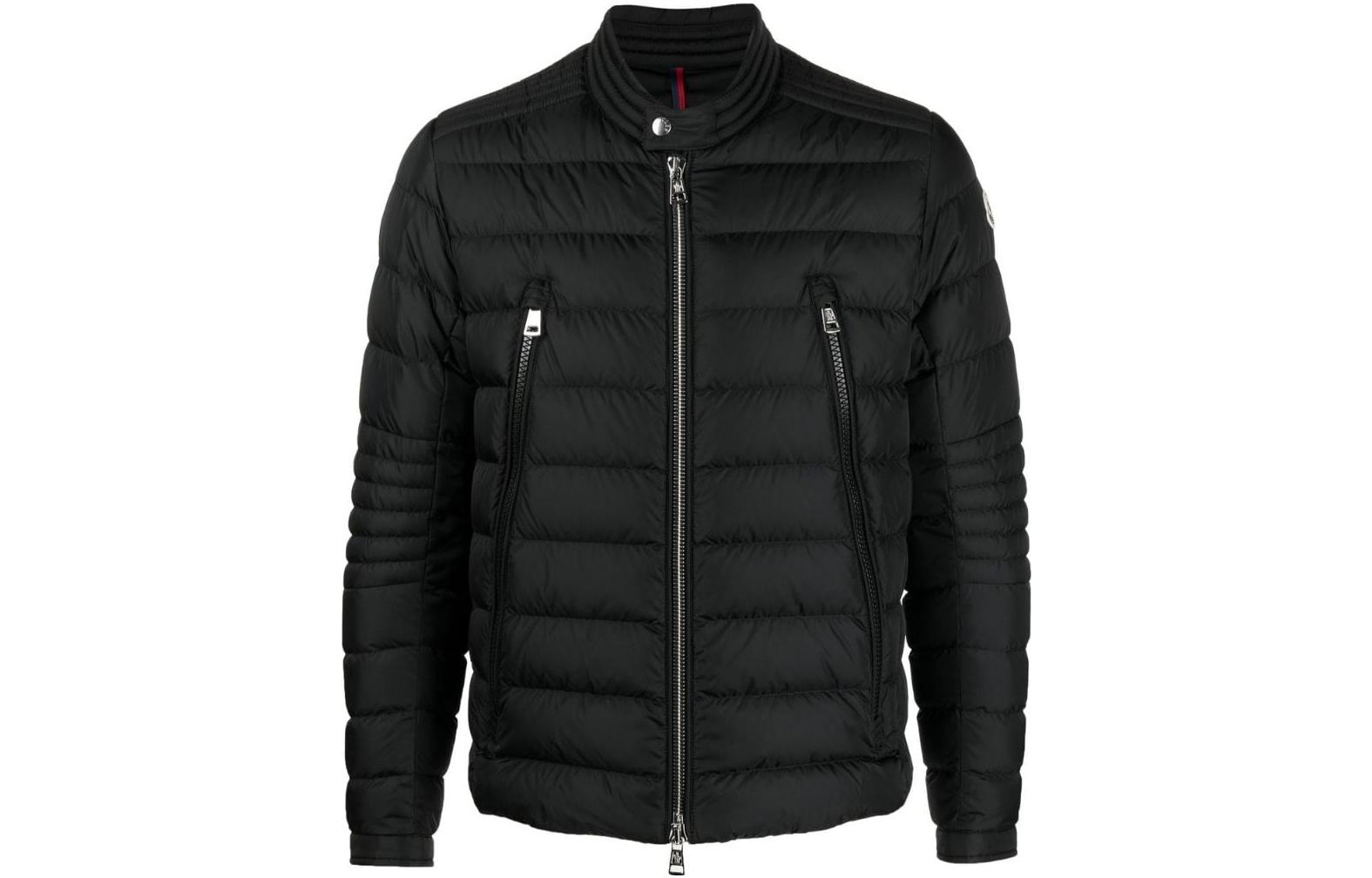 Moncler FW22 Black Quilted Down Jacket Long Sleeve for Men. H20911A0021768352999